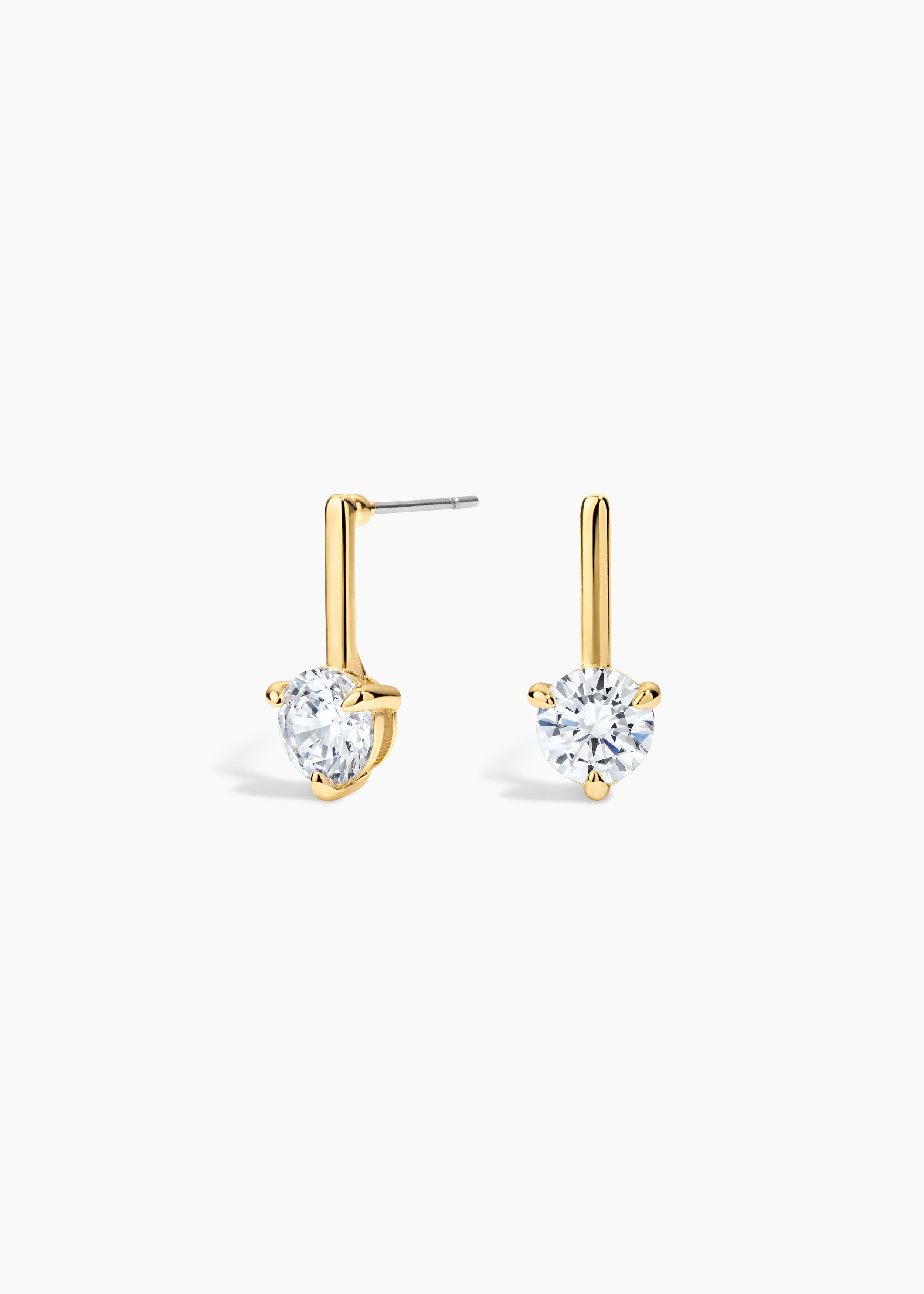 Jet Set Earrings NikNenz™ Premium Gold & Diamonds