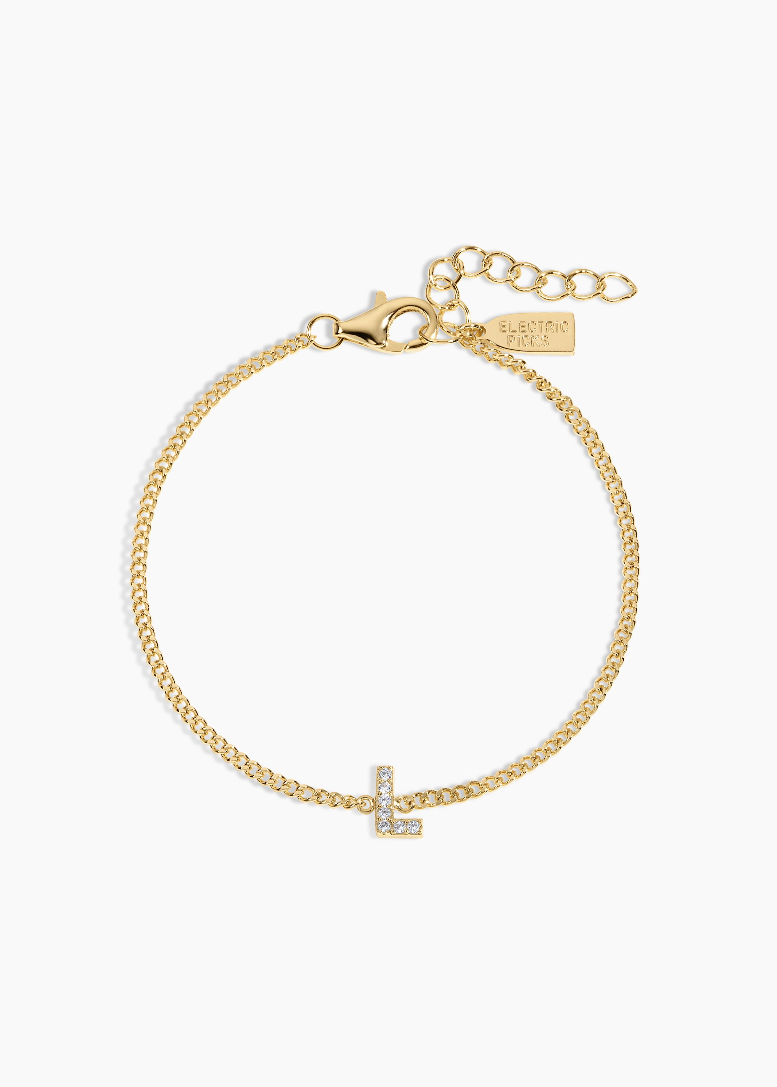 Initial Bracelet NikNenz™ Premium Gold & Diamonds