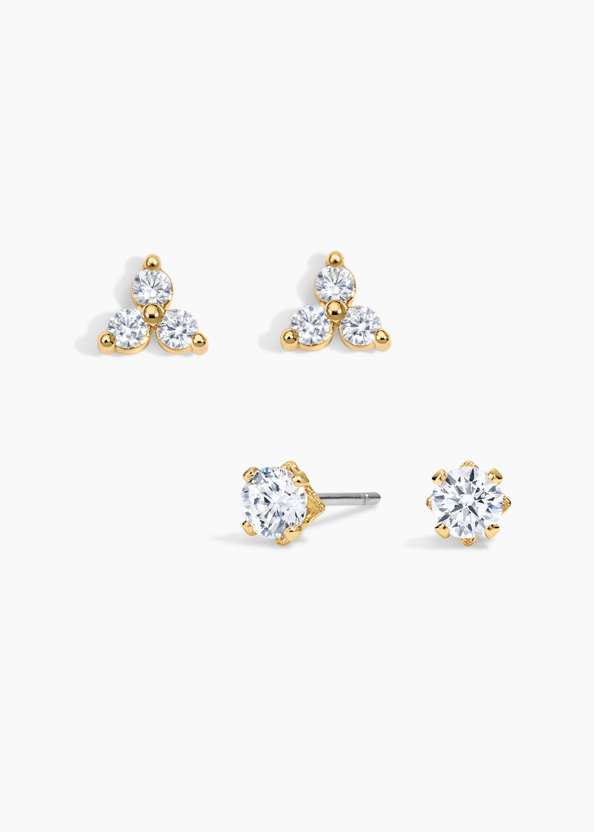 Daily Duo Set of 2 NikNenz™ Premium Gold & Diamonds