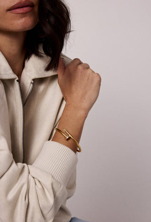Nailed It Bracelet NikNenz™ Premium Gold & Diamonds