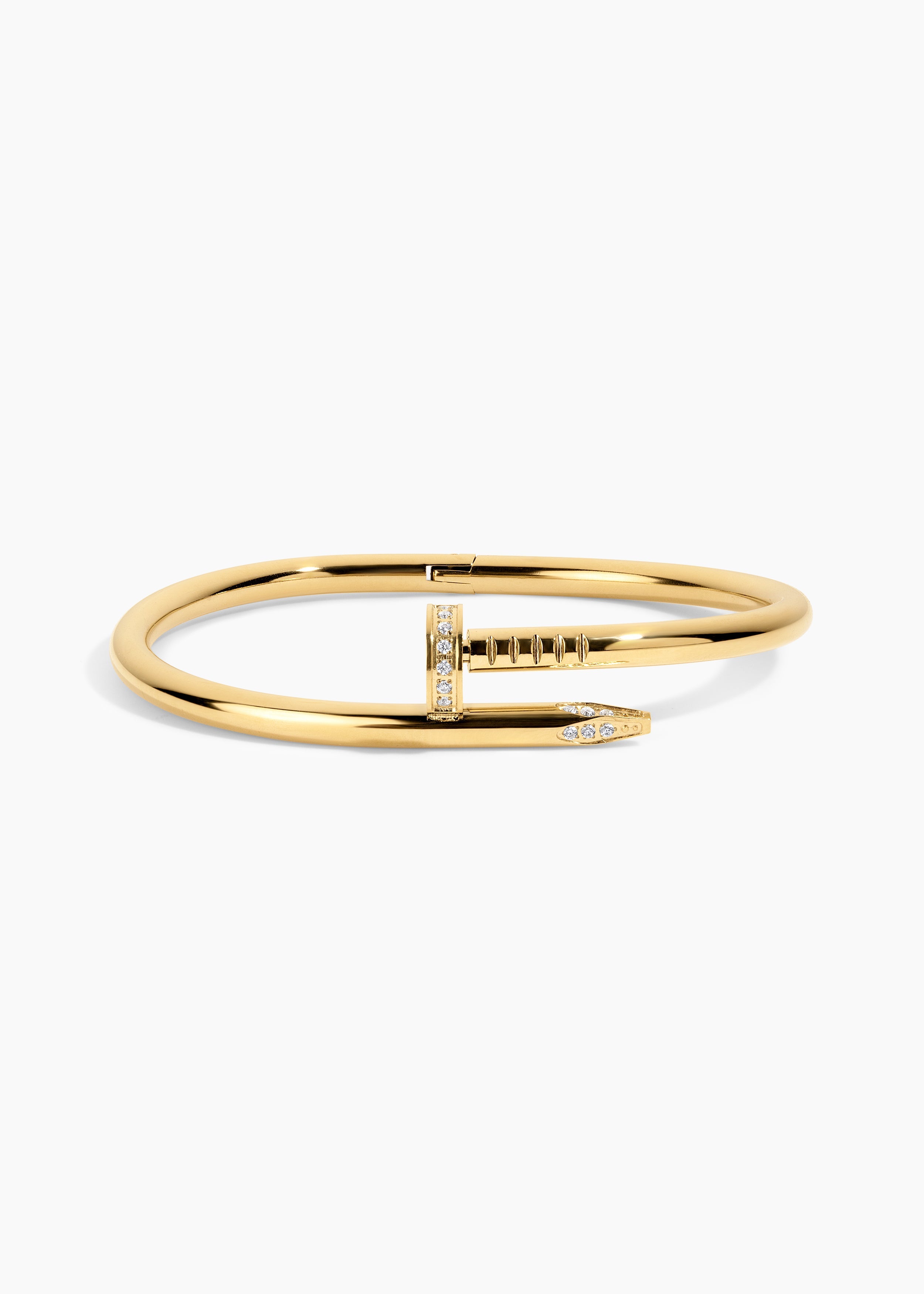 Nailed It Bracelet NikNenz™ Premium Gold & Diamonds