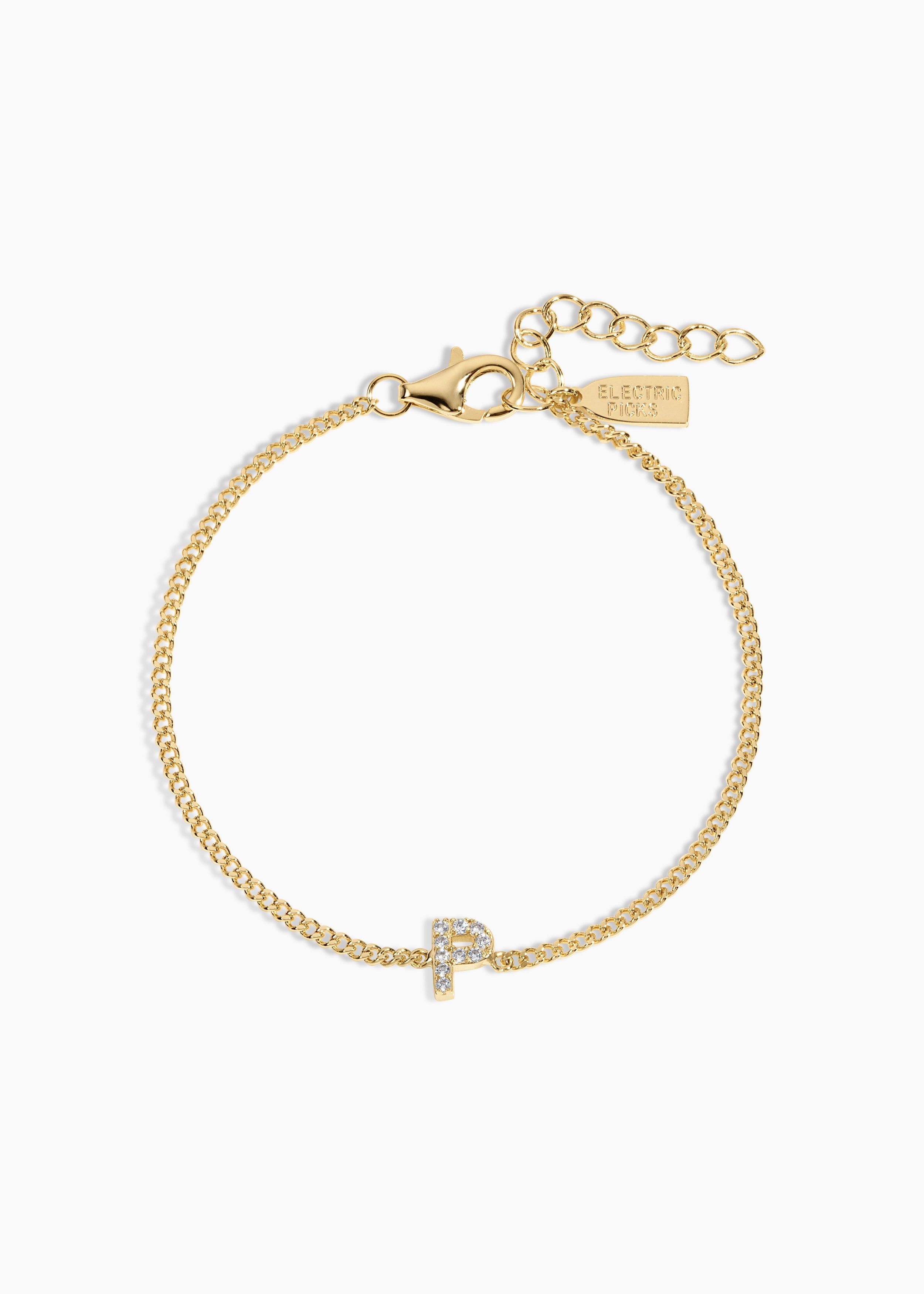 Initial Bracelet NikNenz™ Premium Gold & Diamonds