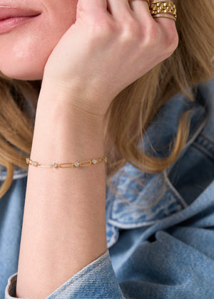 Showgirl Bracelet NikNenz™ Premium Gold & Diamonds