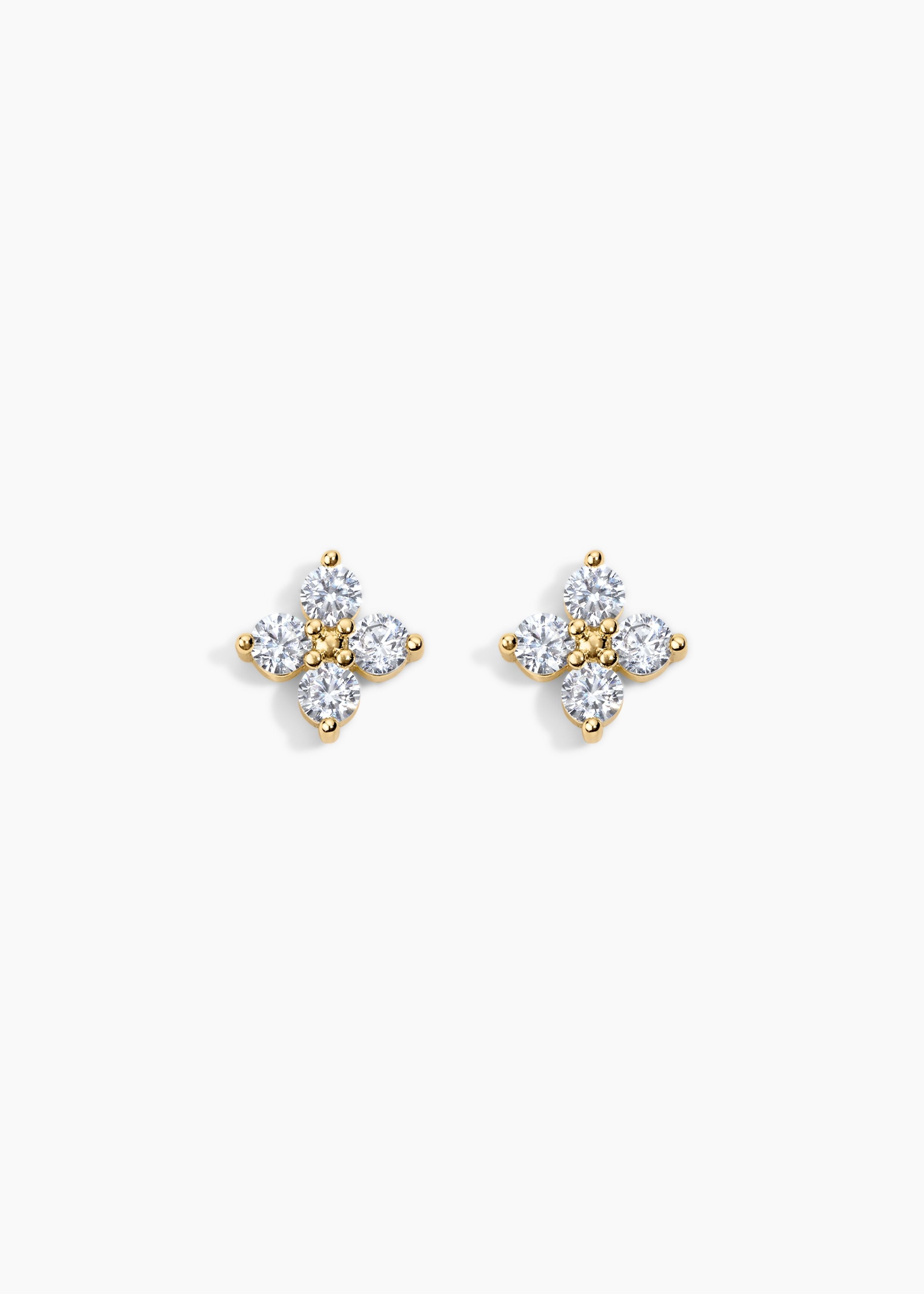 Bella Studs NikNenz™ Premium Gold & Diamonds
