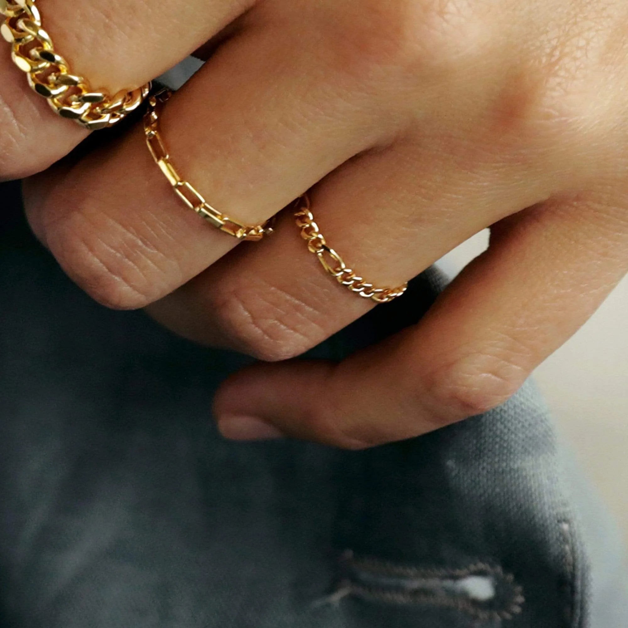 Estée Lalonde Figaro Ring 18Ct Gold Plate