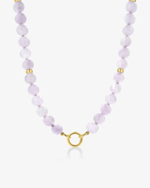 Enchanting Lavender Mist Necklace - Elegance in Every Bloom.