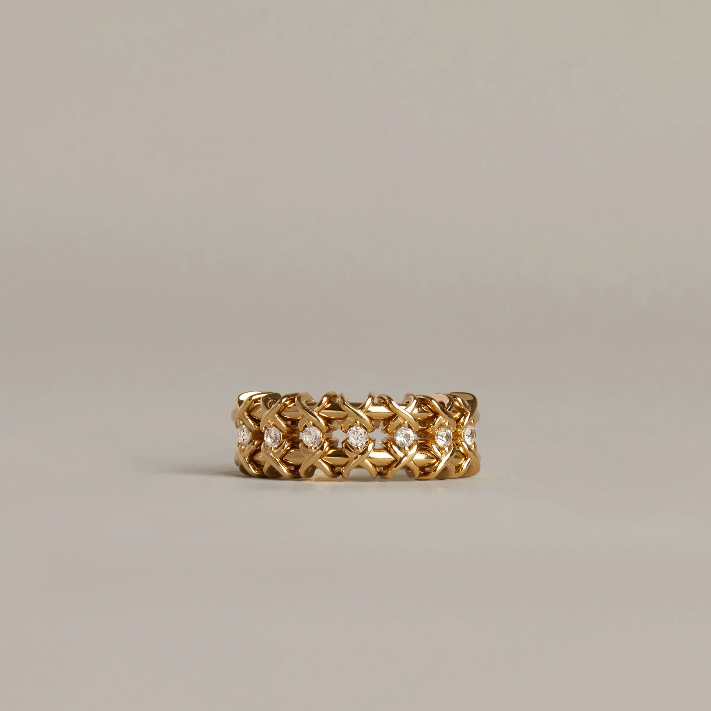 Kinetic Estate Ring NikNenz™ Premium Gold & Diamonds