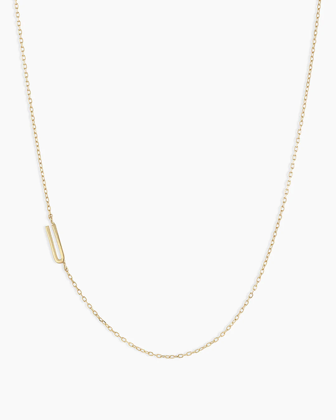14K Gold Alphabet Necklace NikNenz™ Premium Gold & Diamonds