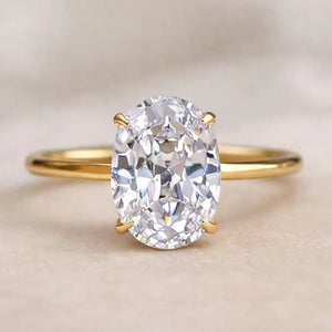 Wedding Band, Unique Engagement Ring, Bridal Set, Proposal Ring, Simulated Diamond, Anniversary Rings