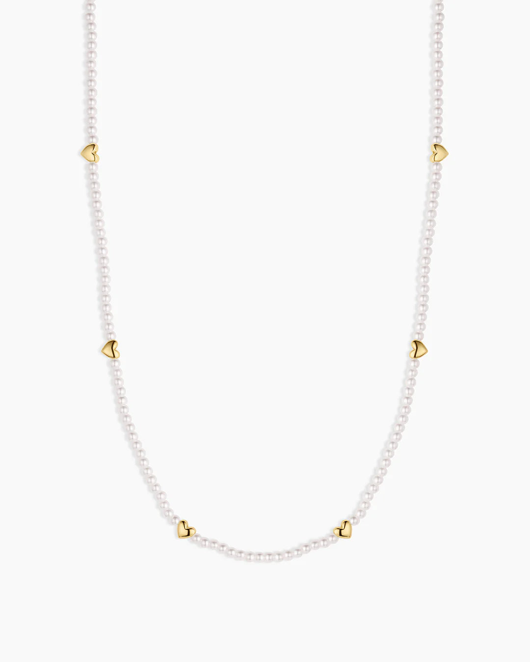 Amour Pearl Necklace NikNenz™ Premium Gold & Diamonds