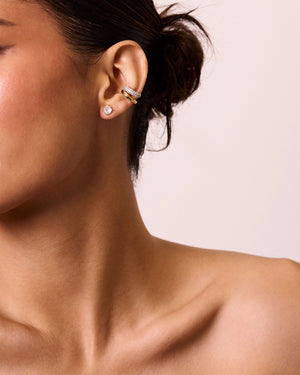 Scout Ear Cuff NikNenz™ Premium Gold & Diamonds