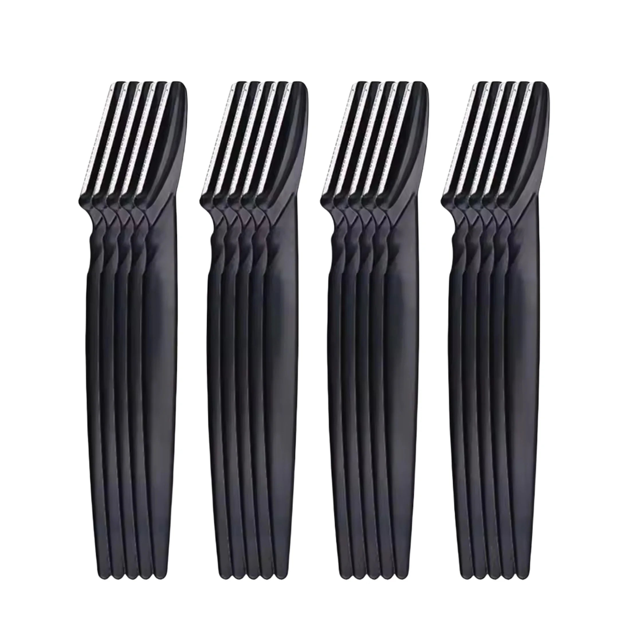 5Pcs/10Pcs/20Pcs/40Pcs Eyebrow Trimmer, Facial Razor, Hair Removal Tool, Anti‑Scratch Eyebrow Blade in Can, Beauty Tool