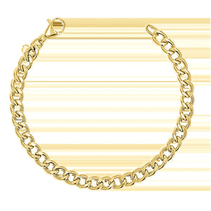 14K Miami Cuban Link Chain Bracelet 5.5Mm