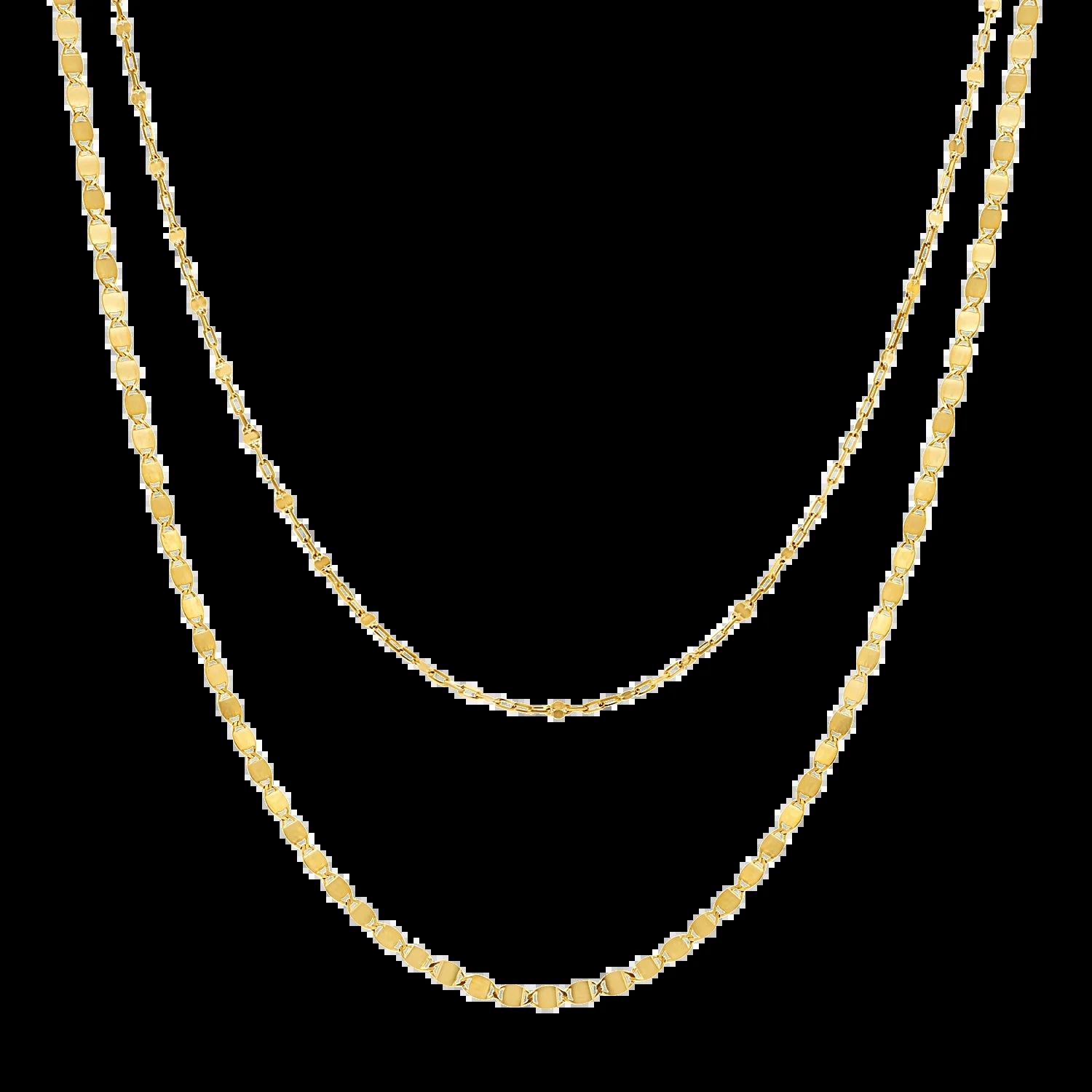 Duo Mirror Necklace