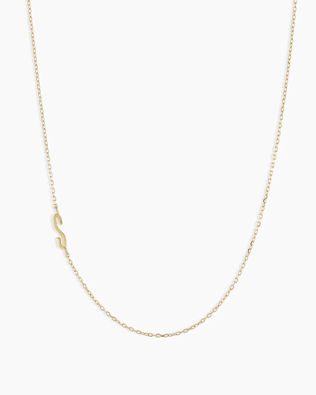 14K Gold Alphabet Necklace NikNenz™ Premium Gold & Diamonds