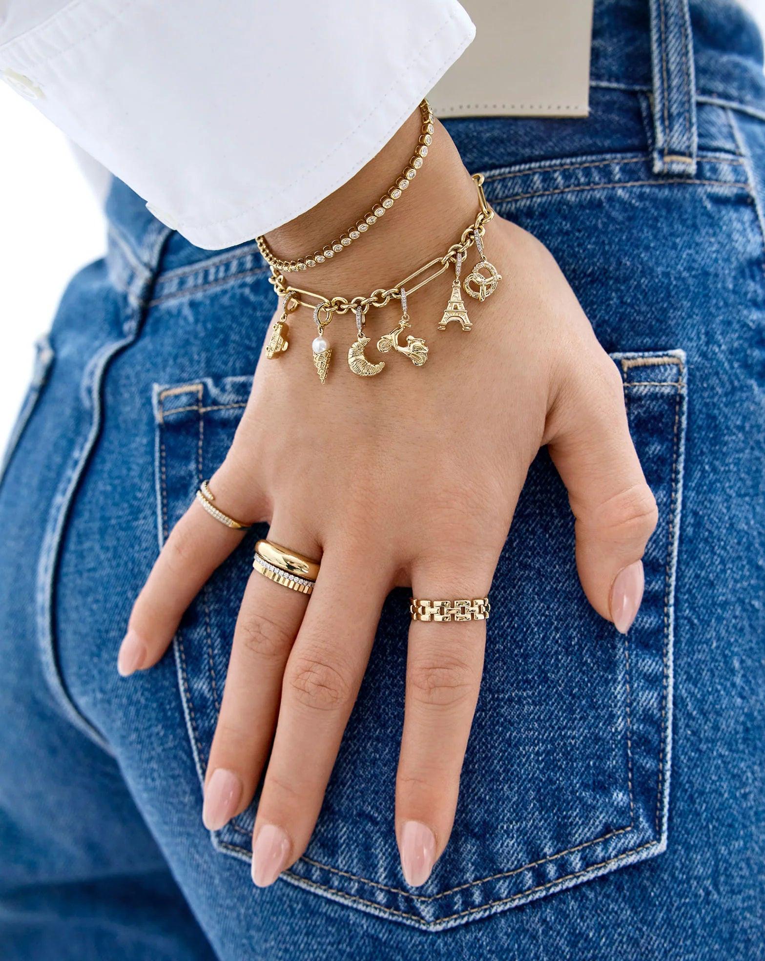 Pretzel Charm.