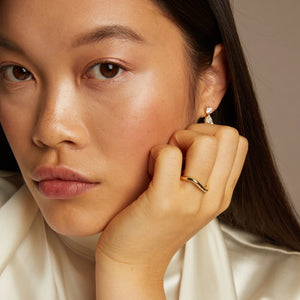 Gold Floating Ring NikNenz™ Premium Gold & Diamonds
