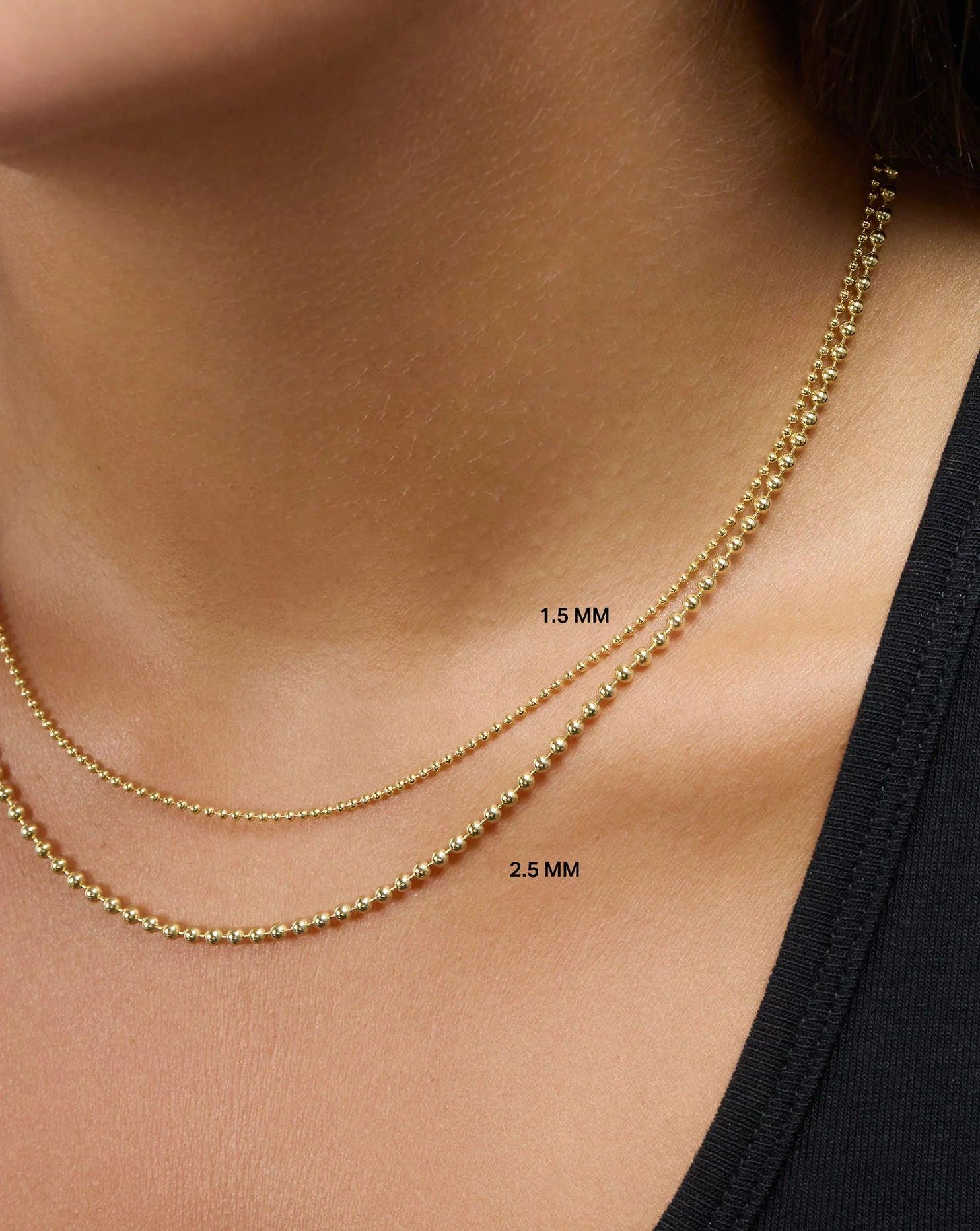 Stunning Bead Chain Necklace for Effortless Elegance.