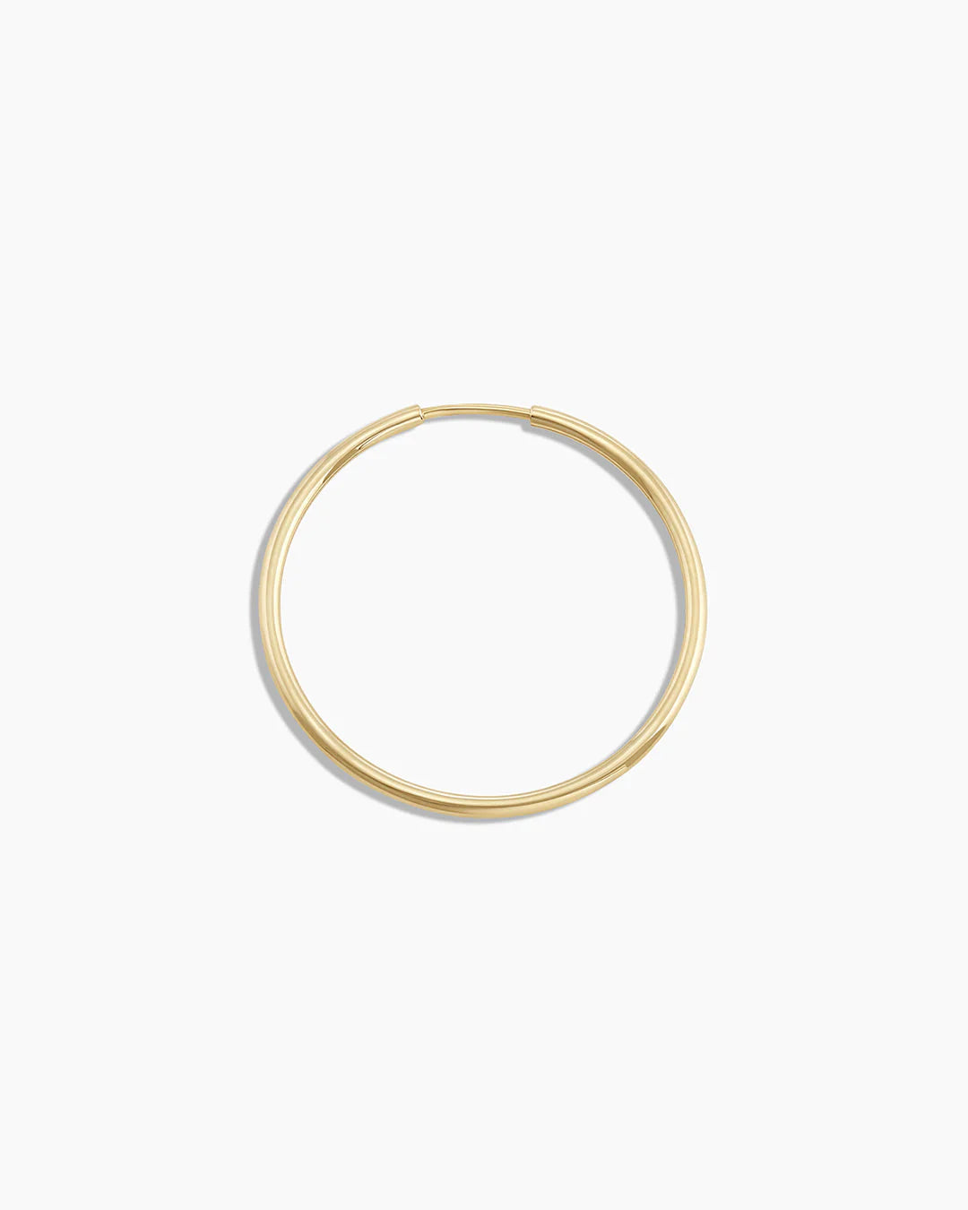 14K Gold Classic Single Hoop