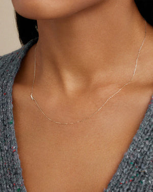 14K Gold Alphabet Necklace NikNenz™ Premium Gold & Diamonds