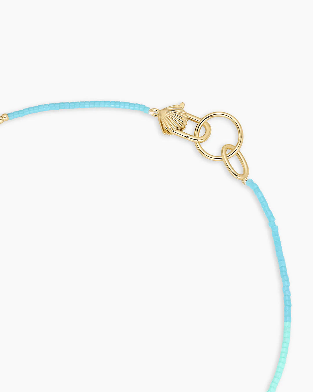 Scallop Padlock Bay Necklace NikNenz™ Premium Gold & Diamonds