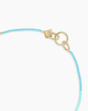 Scallop Padlock Bay Necklace NikNenz™ Premium Gold & Diamonds