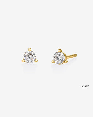 Sparkling Tiny Diamond Studs for Everyday Elegance.
