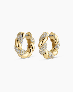 Crew Shimmer Hoops