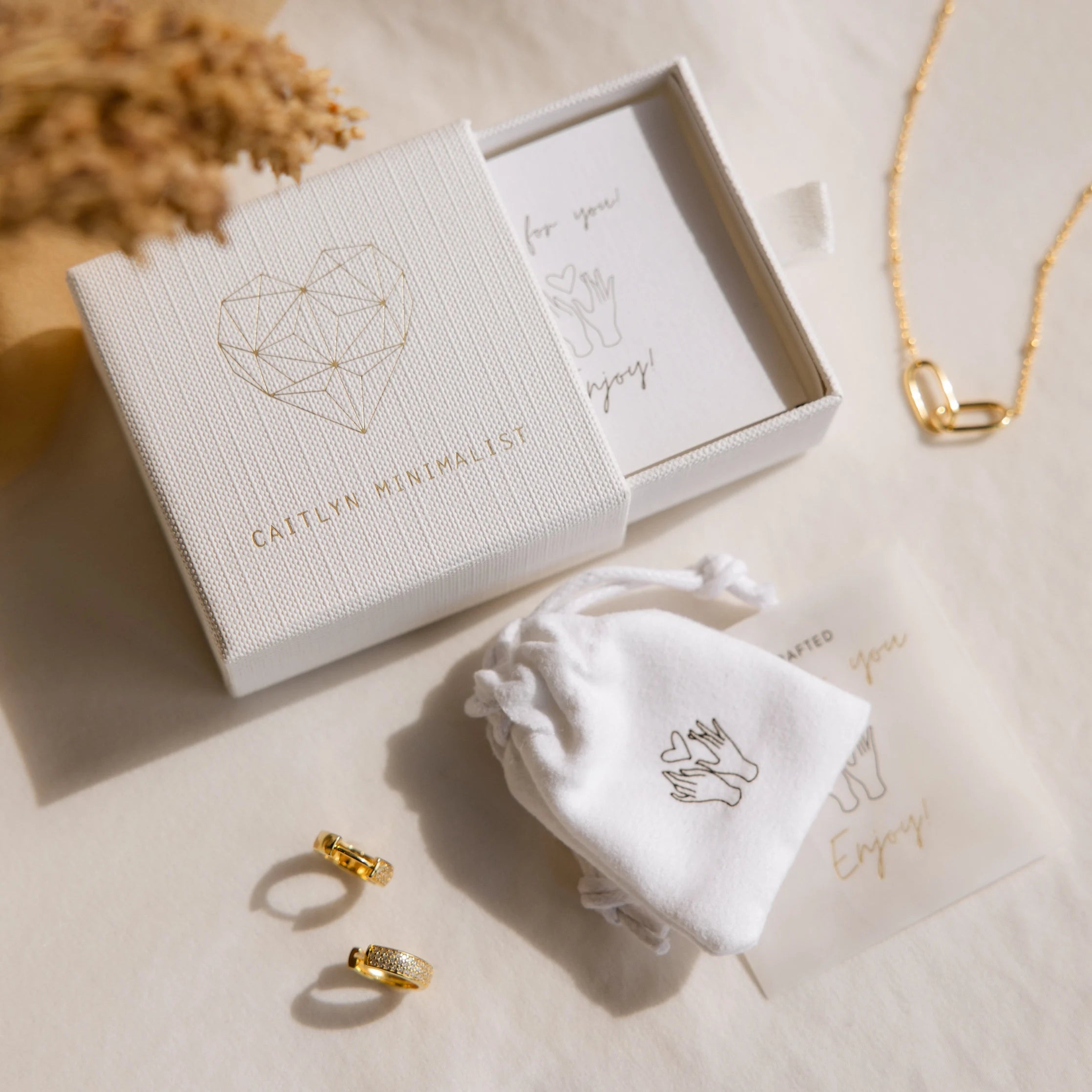 Diamond Heart Drop Earrings by Caitlyn Minimalist • Dangling Gemstone Huggie Hoop Earrings • Dainty Coquette Jewelry • Gift for Her • ER476