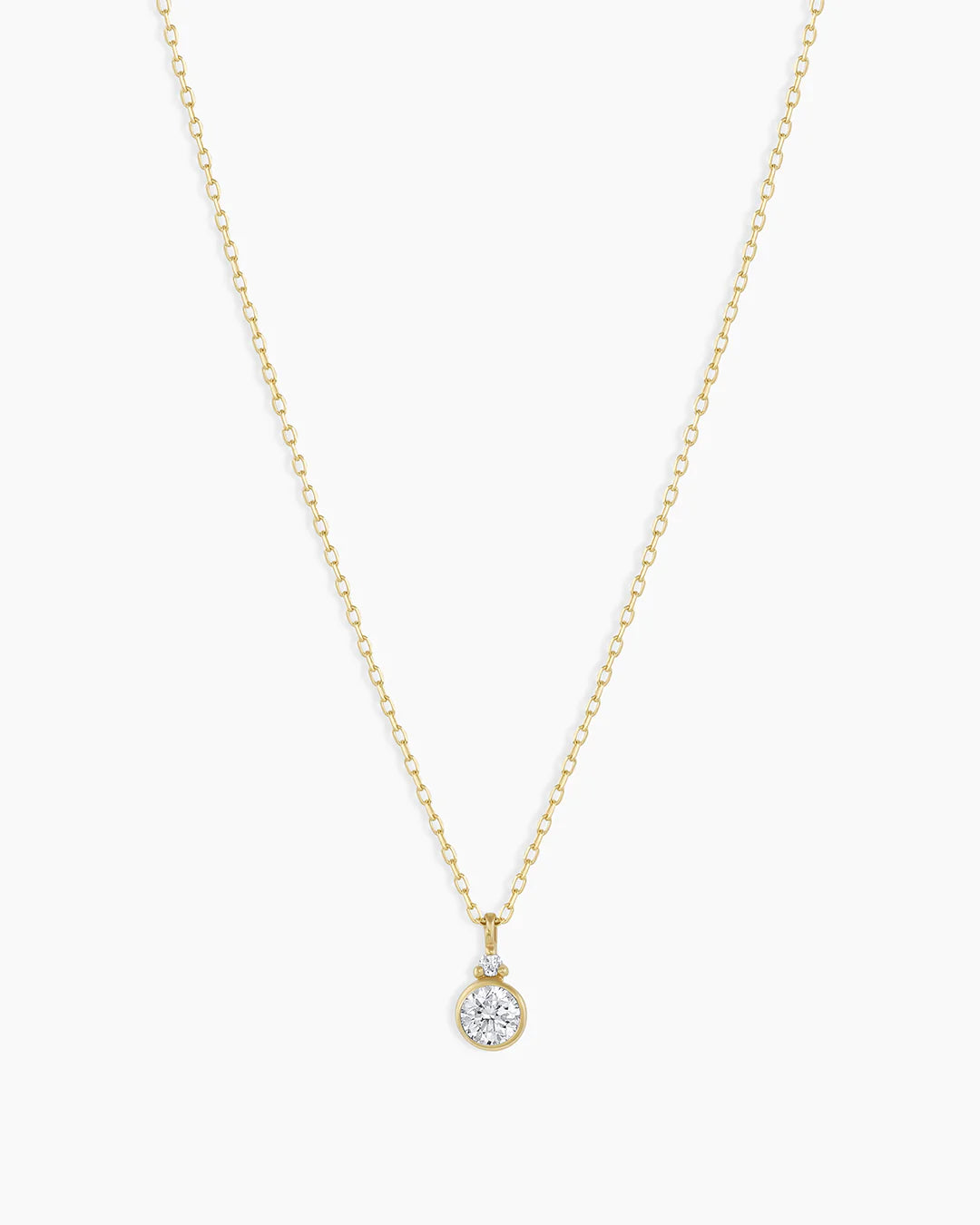 14K Gold Birthstone Necklace