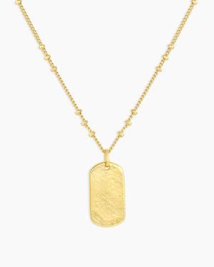 Griffin Dog Tag Necklace NikNenz™ Premium Gold & Diamonds