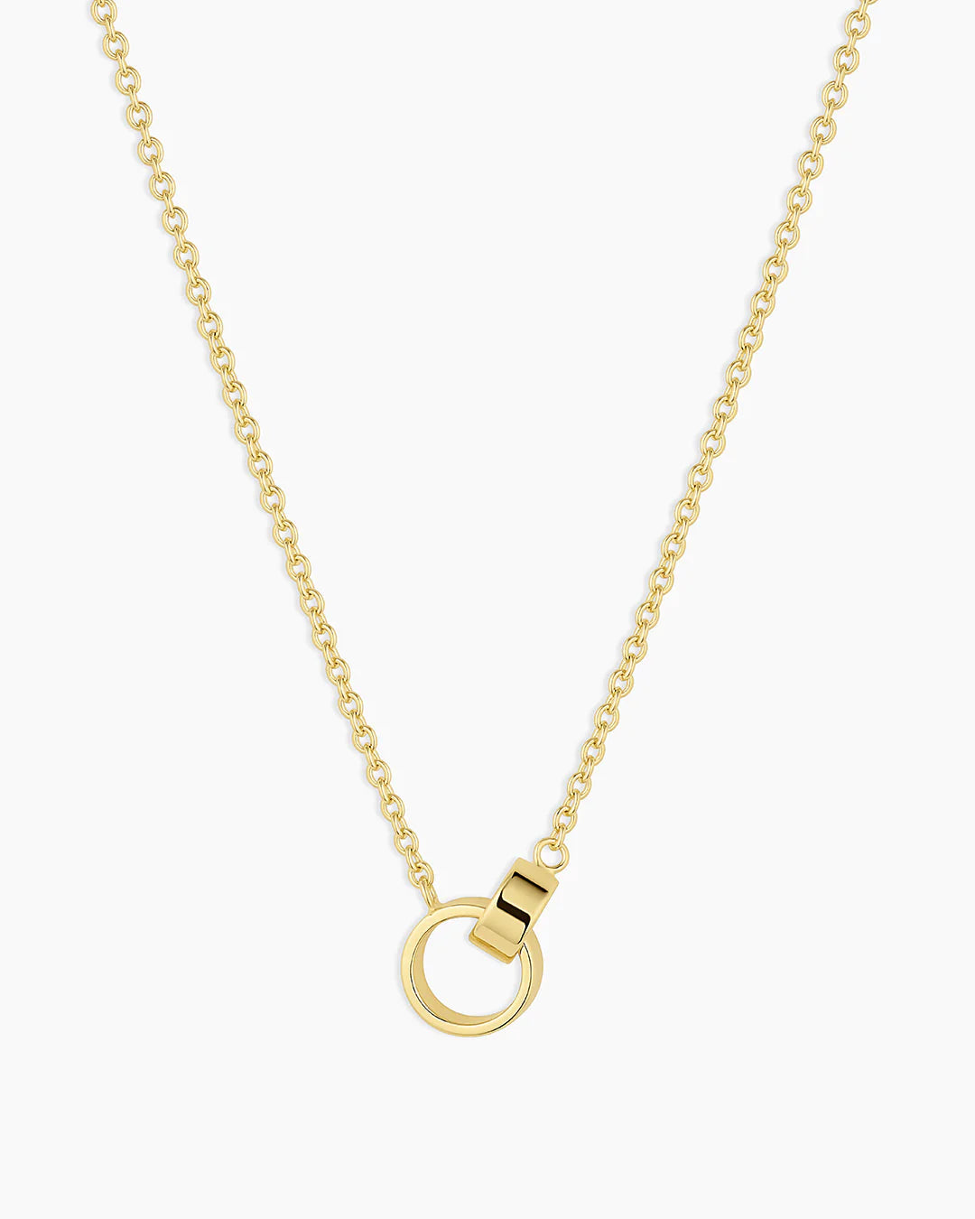 Rose Interlocking Necklace NikNenz™ Premium Gold & Diamonds