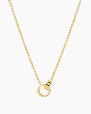 Rose Interlocking Necklace NikNenz™ Premium Gold & Diamonds