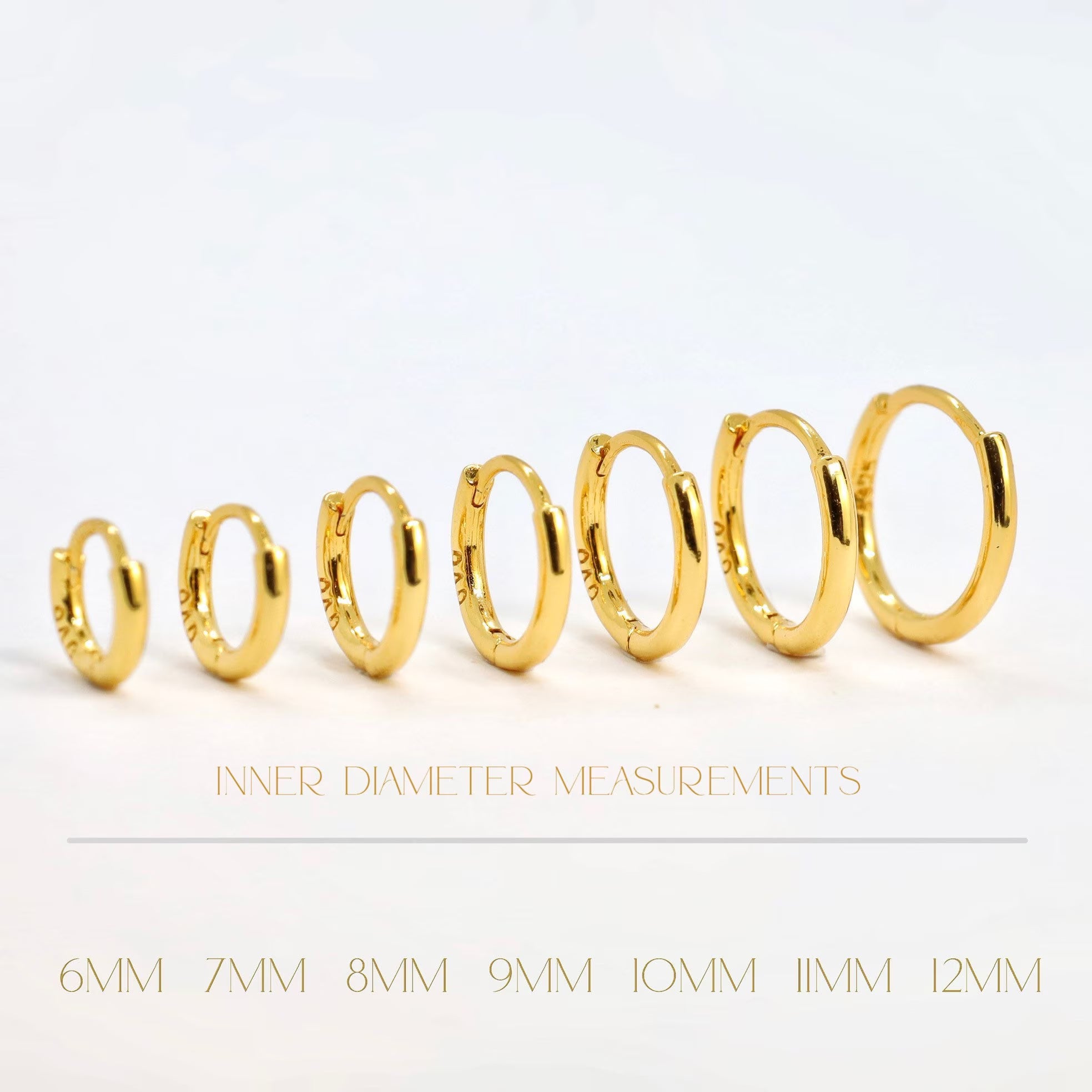 Huggie Hoop Earrings • 14K Gold Dainty Earrings • Huggie Hoops Earrings • Gold Filled Earrings • Rounded Hoops