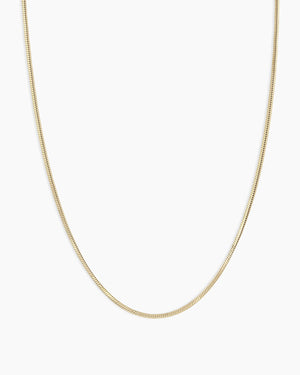 14K Gold Micro Mini Venice Necklace