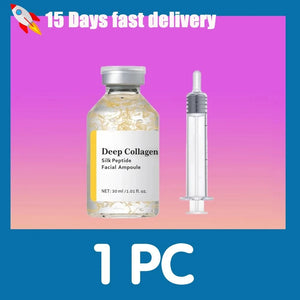 Silk Peptide Intensive Lifting Ampoule |Anti-Aging Serum for Face with Collagen & 30 Peptide Complex Skin Tightening & Firming