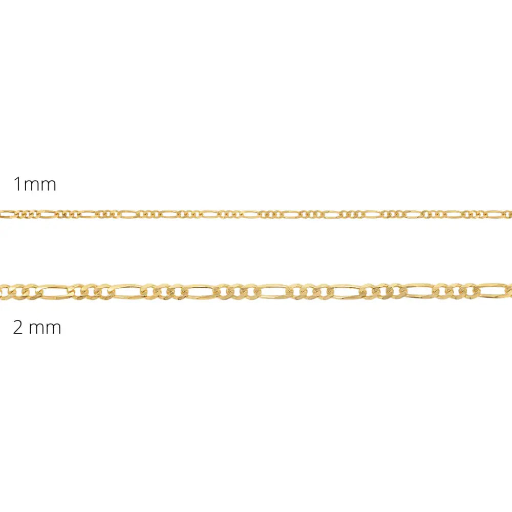 Baby Figaro Chain Bracelet