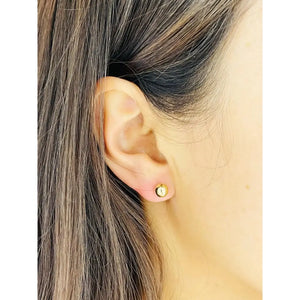 Ball Earrings, Dangle Earrings, Stud Earrings, Ear Jewelry, Yellow Gold, Pair, 585 Gold (14KT)