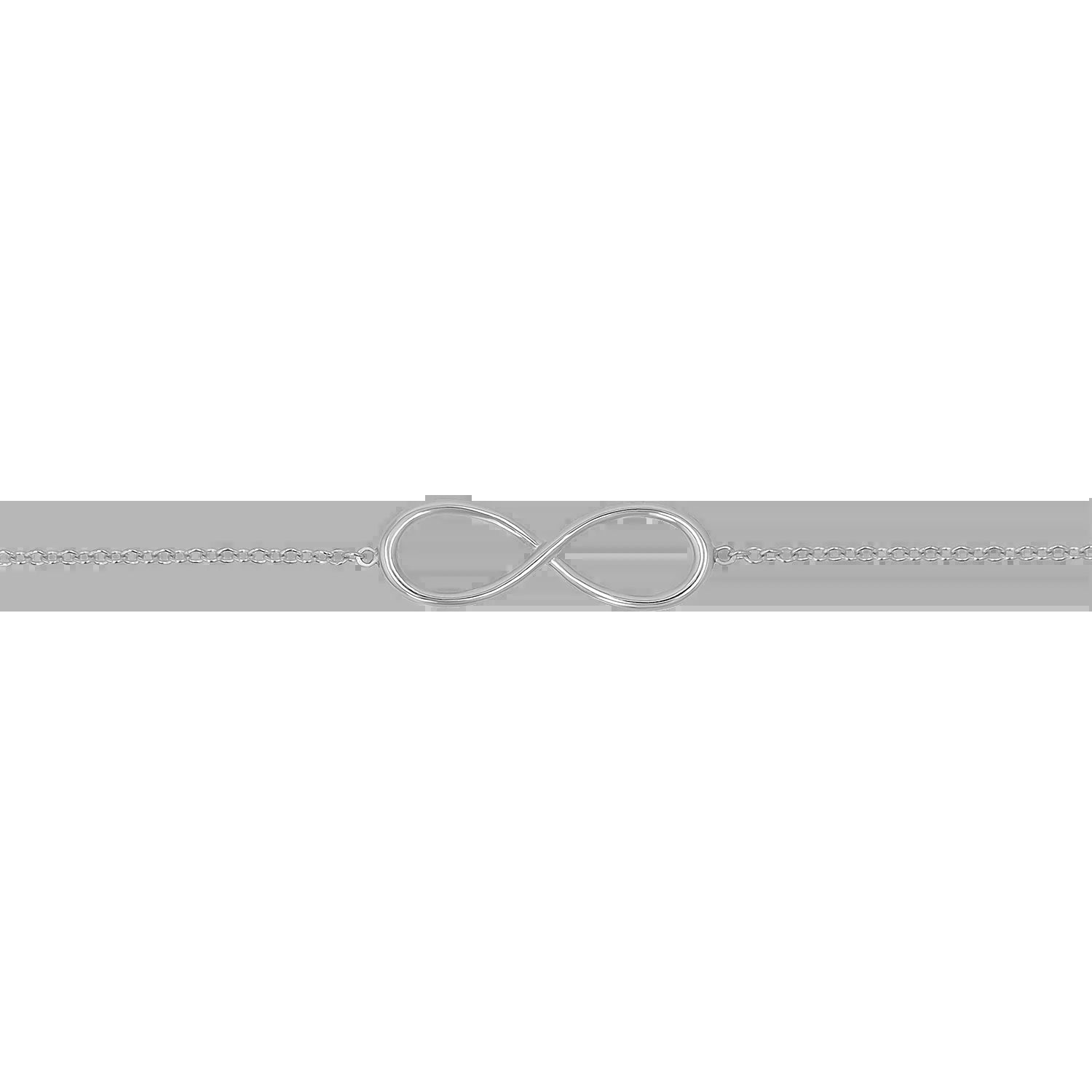 Infinity Letter Bracelet