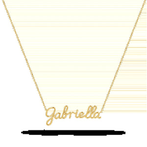 Signature Name Necklace
