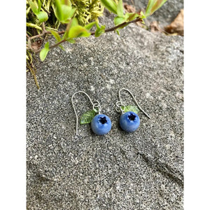 Blueberry Dangle Earrings