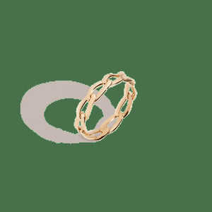 Open Link Ring NikNenz™ Premium Gold & Diamonds