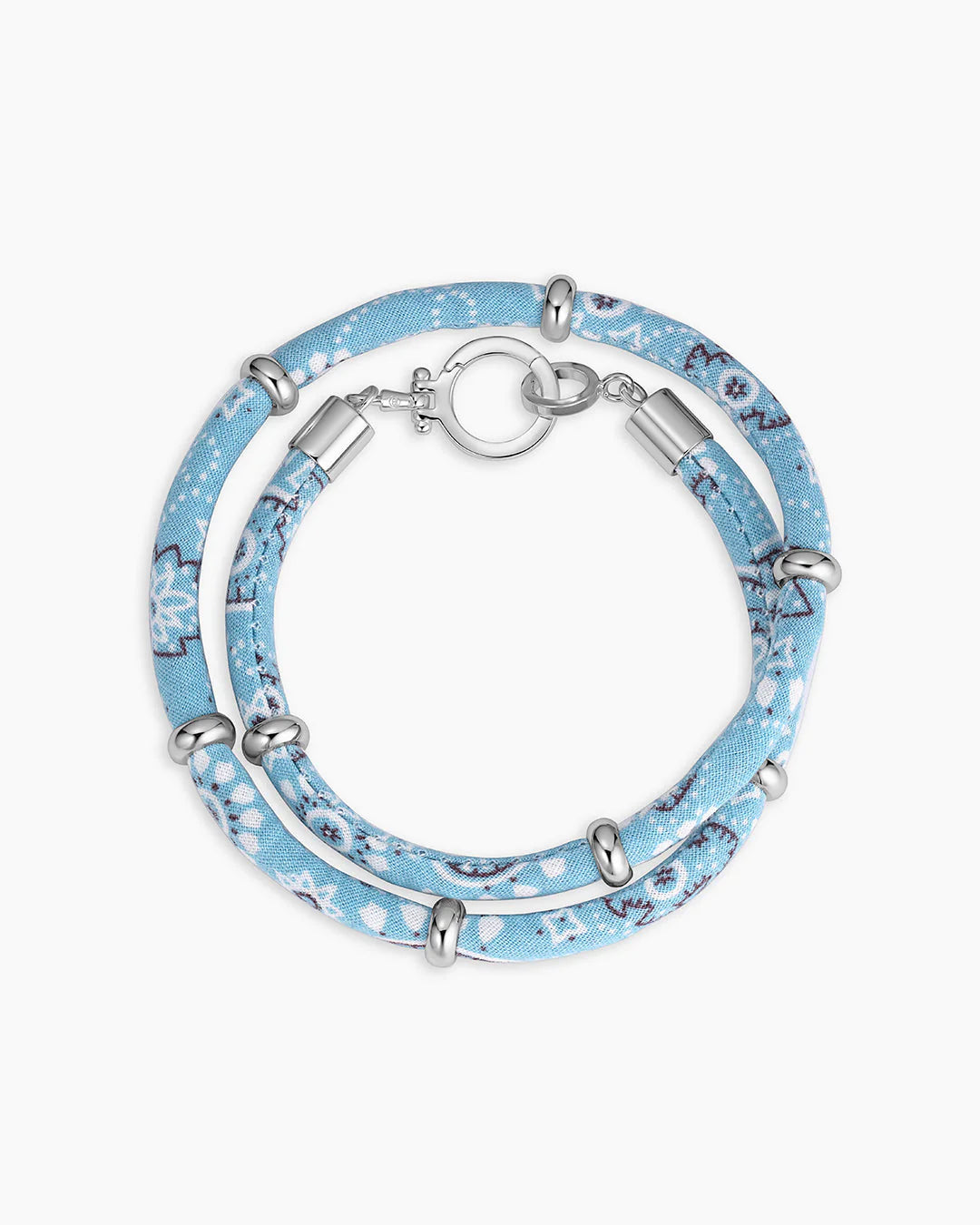 Paisley Bandana Wrap Bracelet