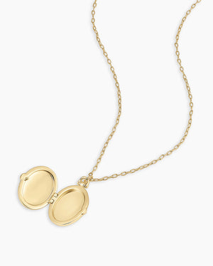 Celeste Locket Necklace NikNenz™ Premium Gold & Diamonds