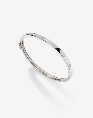 Exquisite Inlay Diamond Bangle – Dazzle with Elegance!.