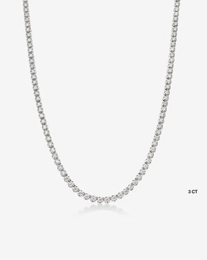 Radiant Luxe Diamond Tennis Necklace.