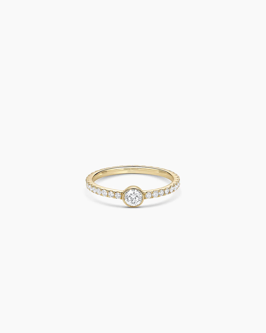 14K Lab Grown Diamond Circle Eternity Ring