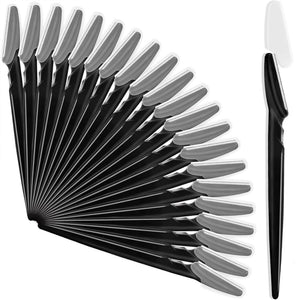 5Pcs/10Pcs/20Pcs/40Pcs Eyebrow Trimmer, Facial Razor, Hair Removal Tool, Anti‑Scratch Eyebrow Blade in Can, Beauty Tool