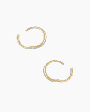14K Gold Classic Huggies
