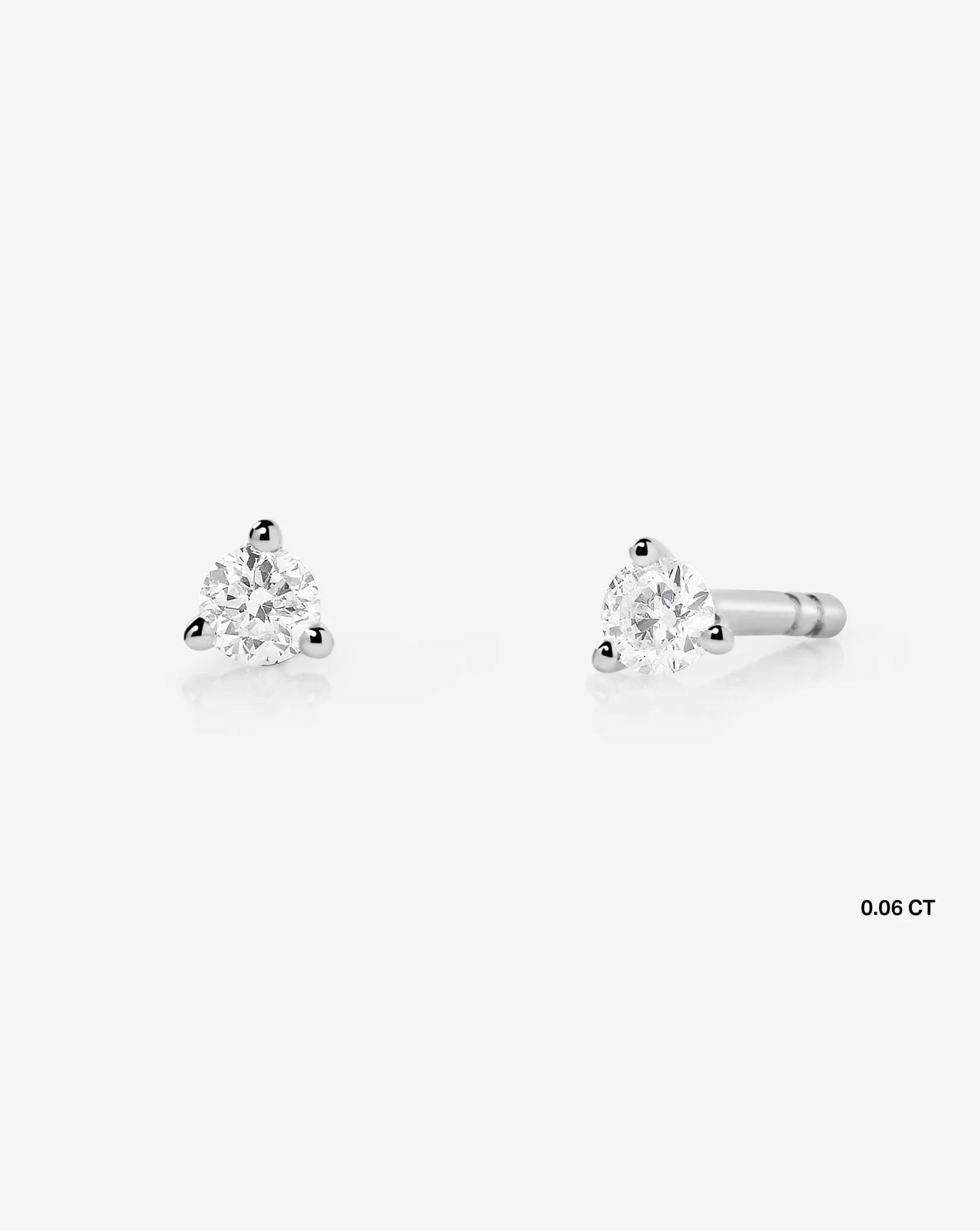 Sparkling Tiny Diamond Studs for Everyday Elegance.